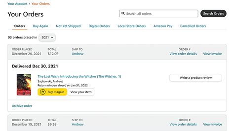 Items sent by third-party sellers from the Amazon Marketplace can in some cases also be tracked. . Amazon com yourorders
